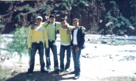yassine et  les amies